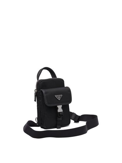 Prada Re-Nylon cell phone case - Black