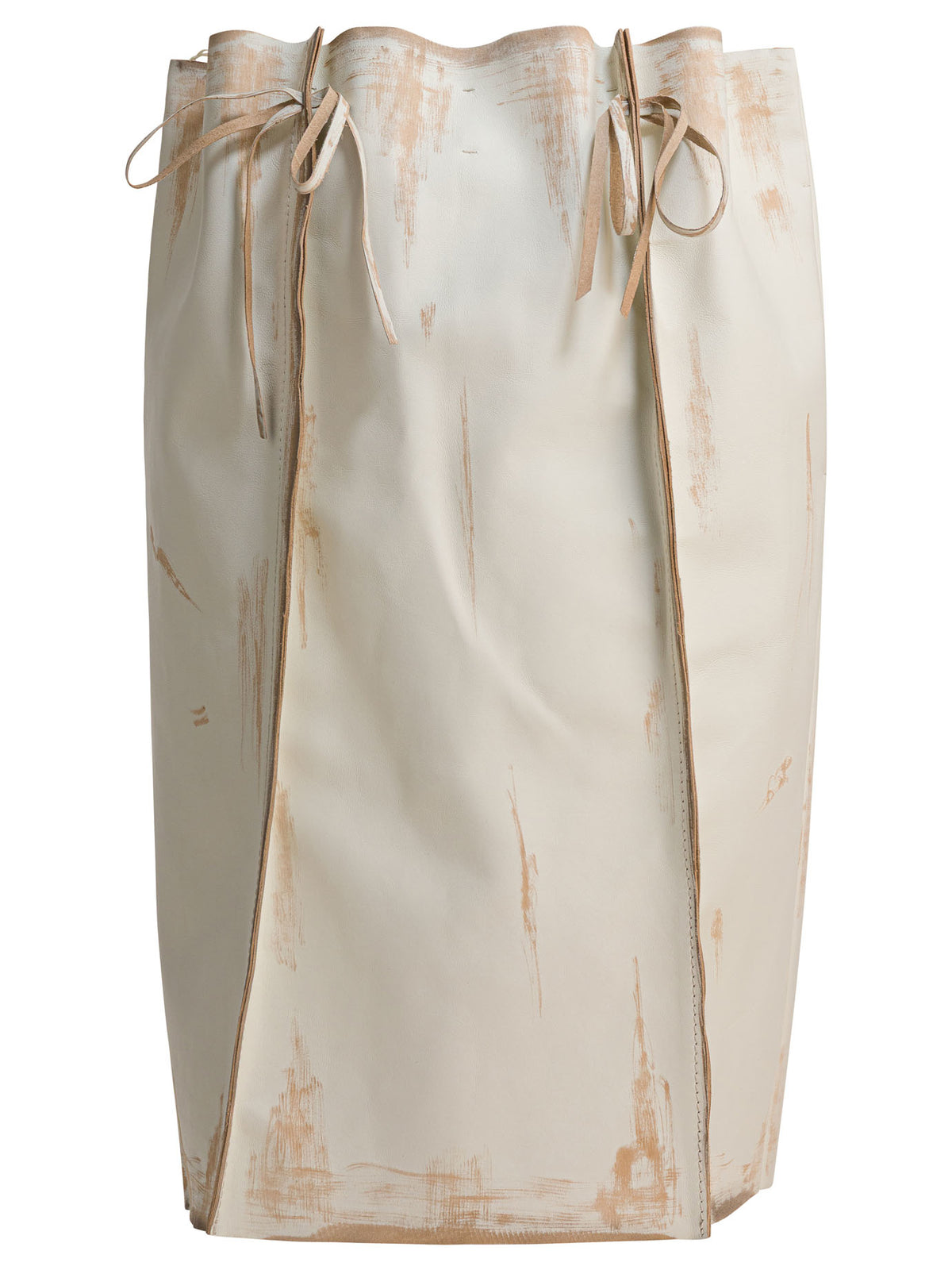 Prada Leather skirt - White