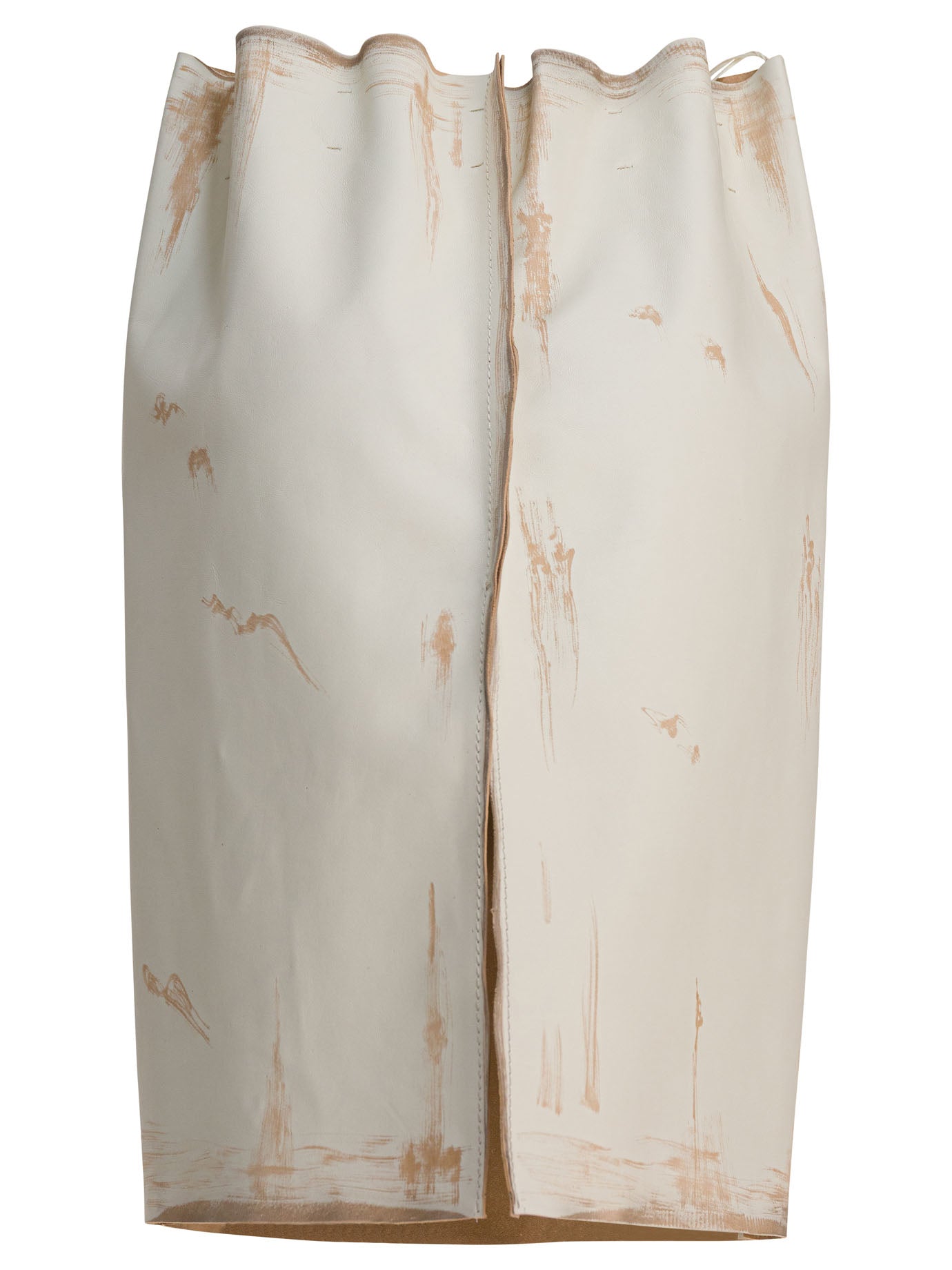 Prada Leather skirt - White