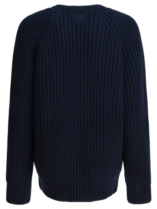 Prada Virgin wool and cashmere sweater - Blue