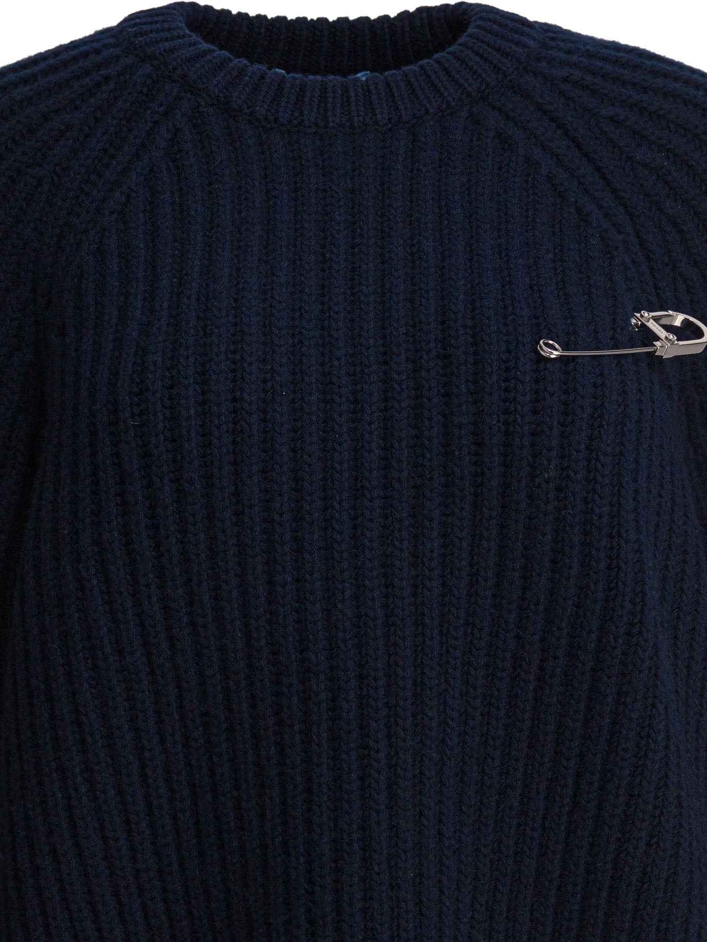 Prada Virgin wool and cashmere sweater - Blue