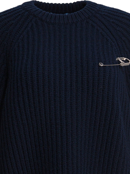 Prada Virgin wool and cashmere sweater - Blue