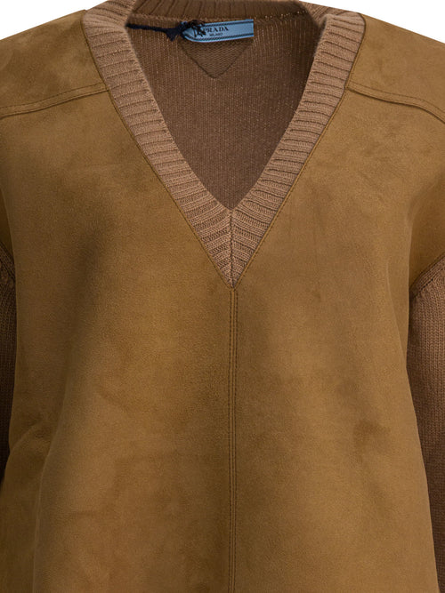 Prada Cashmere blend cardigan - Beige