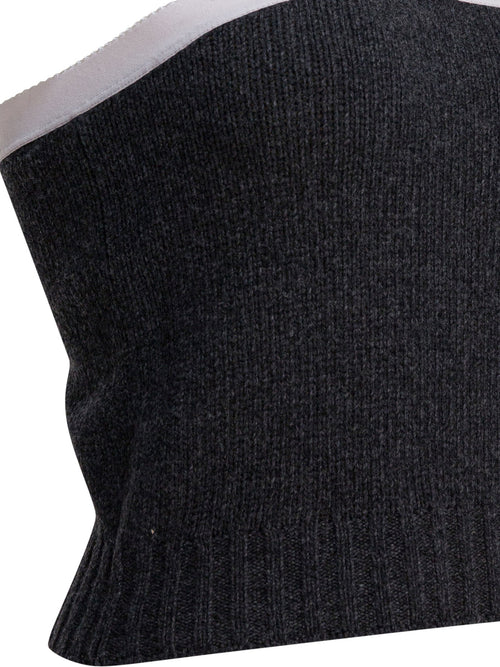 Prada Wool and cashmere top - Grey