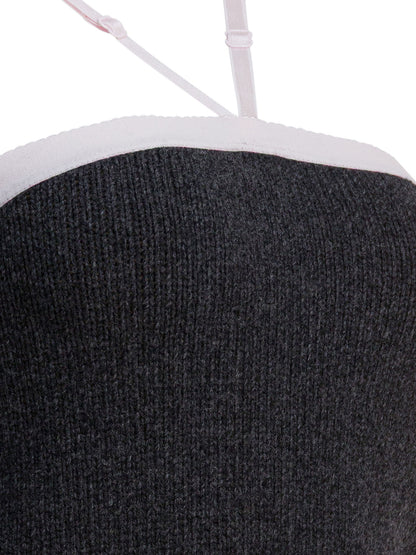 Prada Wool and cashmere top - Grey