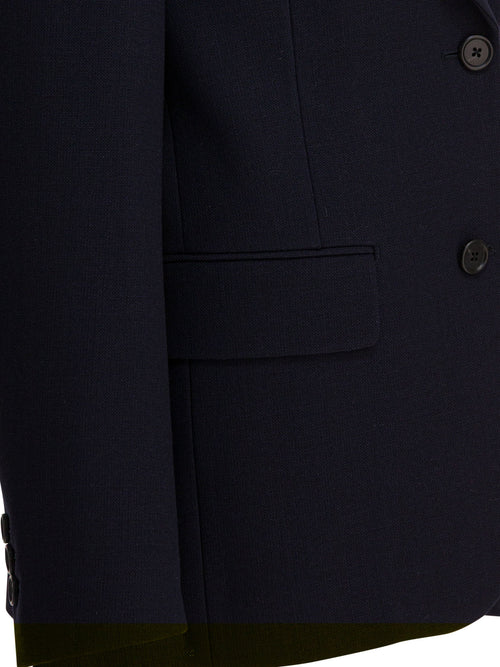 Prada Single-breasted wool jacket - Blue