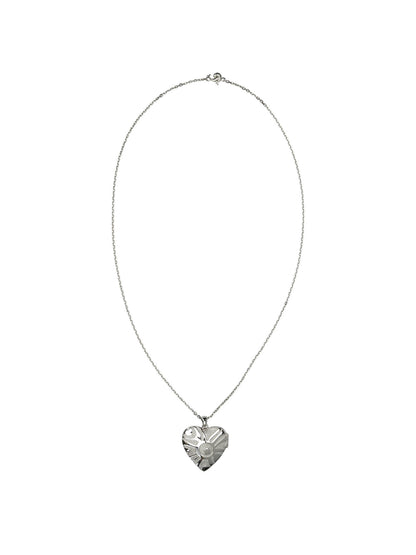 Pucci Heart pendant necklace - Silver