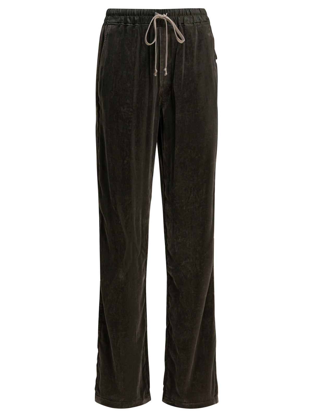 Rick Owens Velvet wide-leg pants - Green