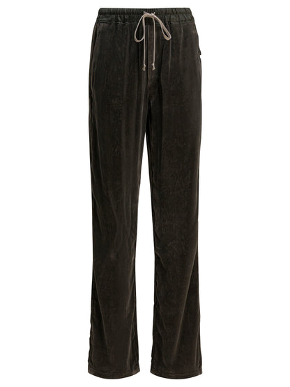 Rick Owens Velvet wide-leg pants - Green
