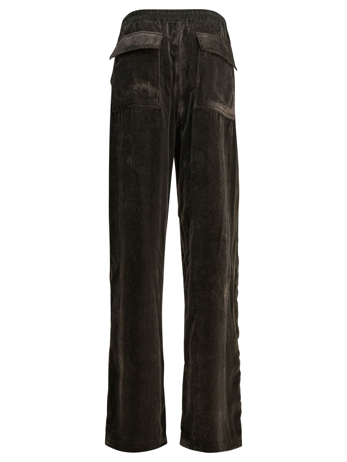 Rick Owens Velvet wide-leg pants - Green