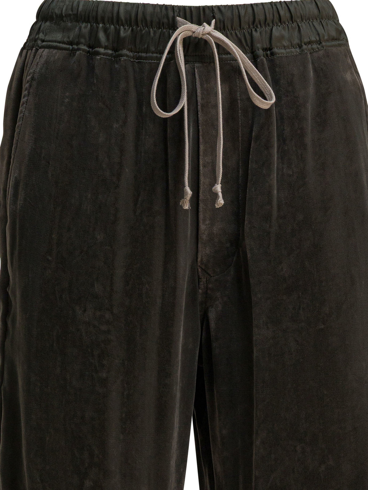 Rick Owens Velvet wide-leg pants - Green