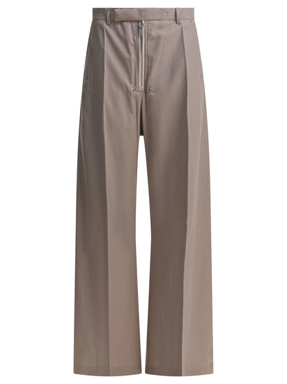 Rick Owens "Tailored Wide Belas" Pants - Beige