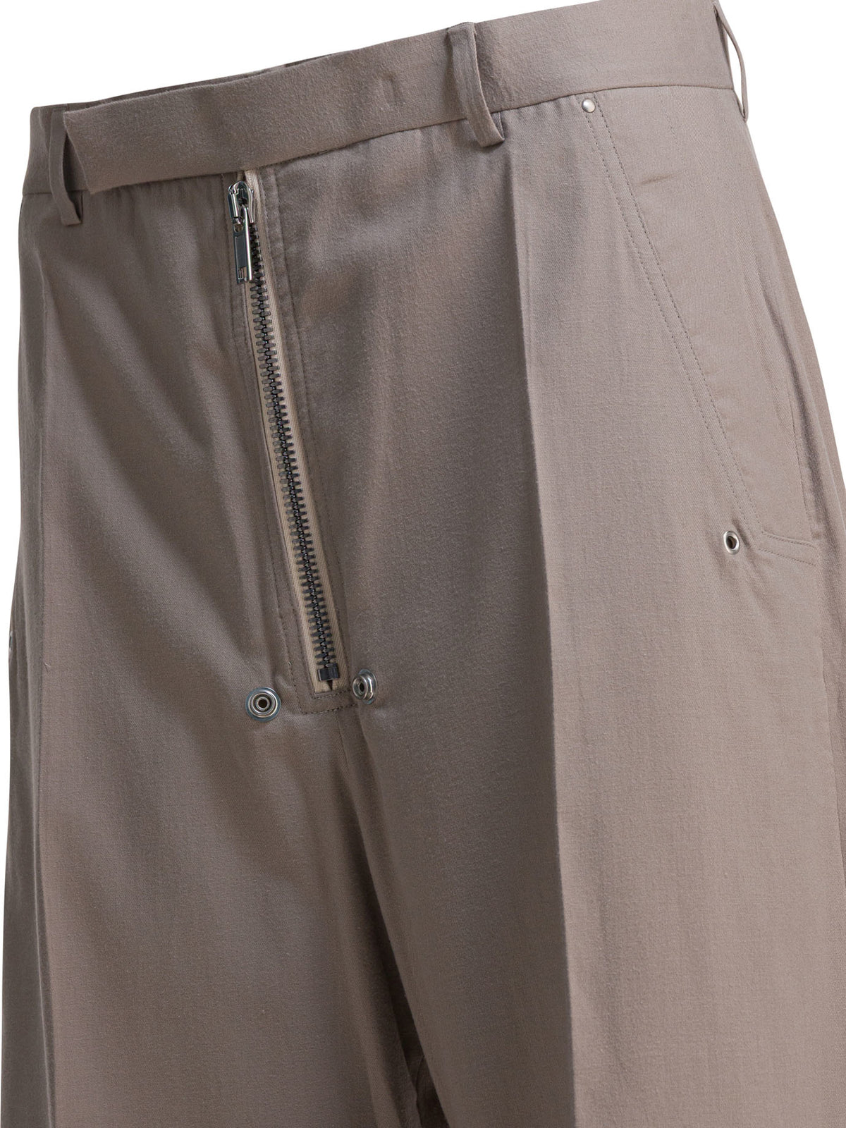 Rick Owens "Tailored Wide Belas" Pants - Beige