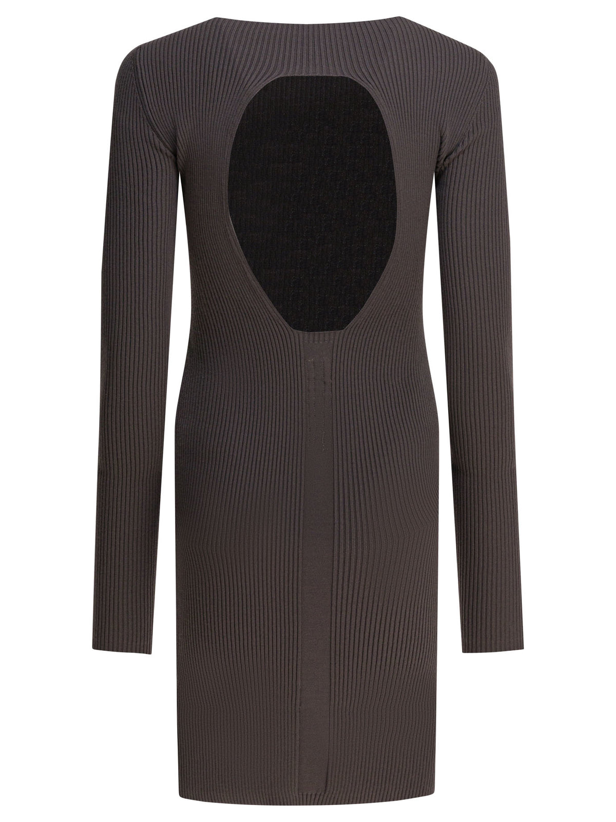 Rick Owens Sheath dress with long sleeves - Grey