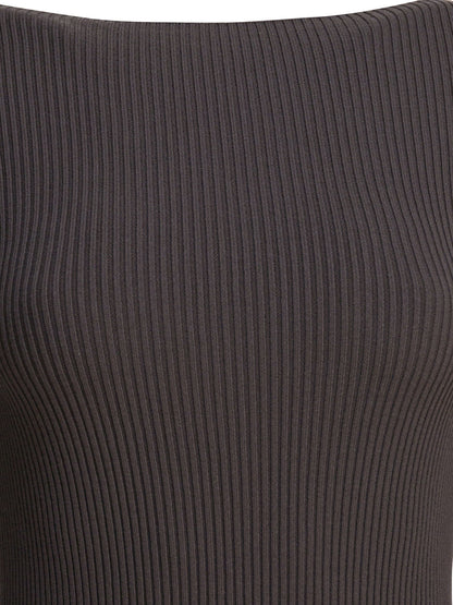 Rick Owens Sheath dress with long sleeves - Grey