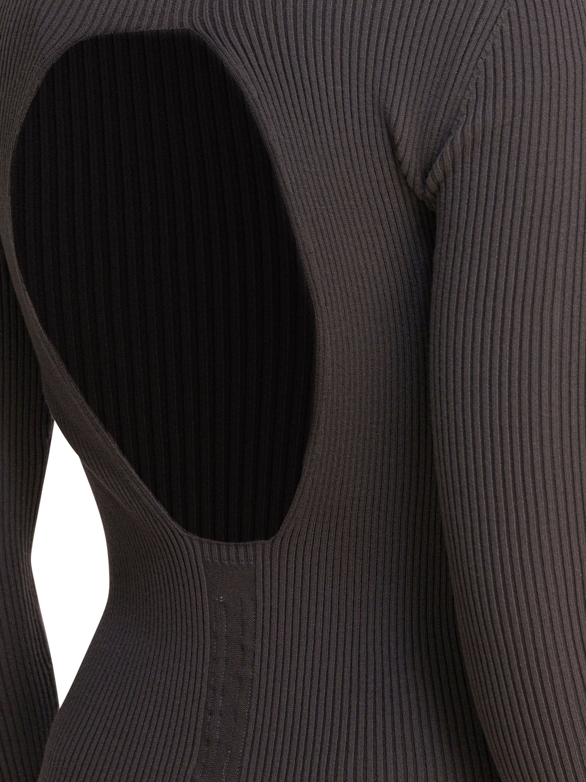 Rick Owens Sheath dress with long sleeves - Grey