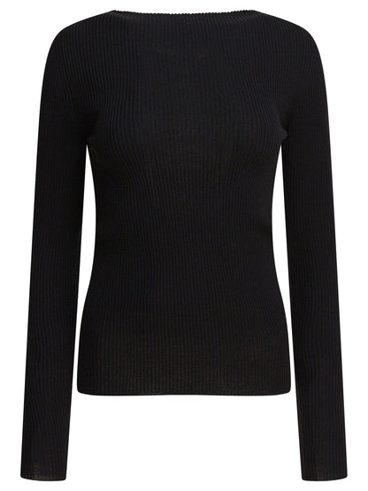 Rick Owens Ribbed sweater - Black