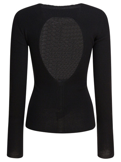 Rick Owens Ribbed sweater - Black
