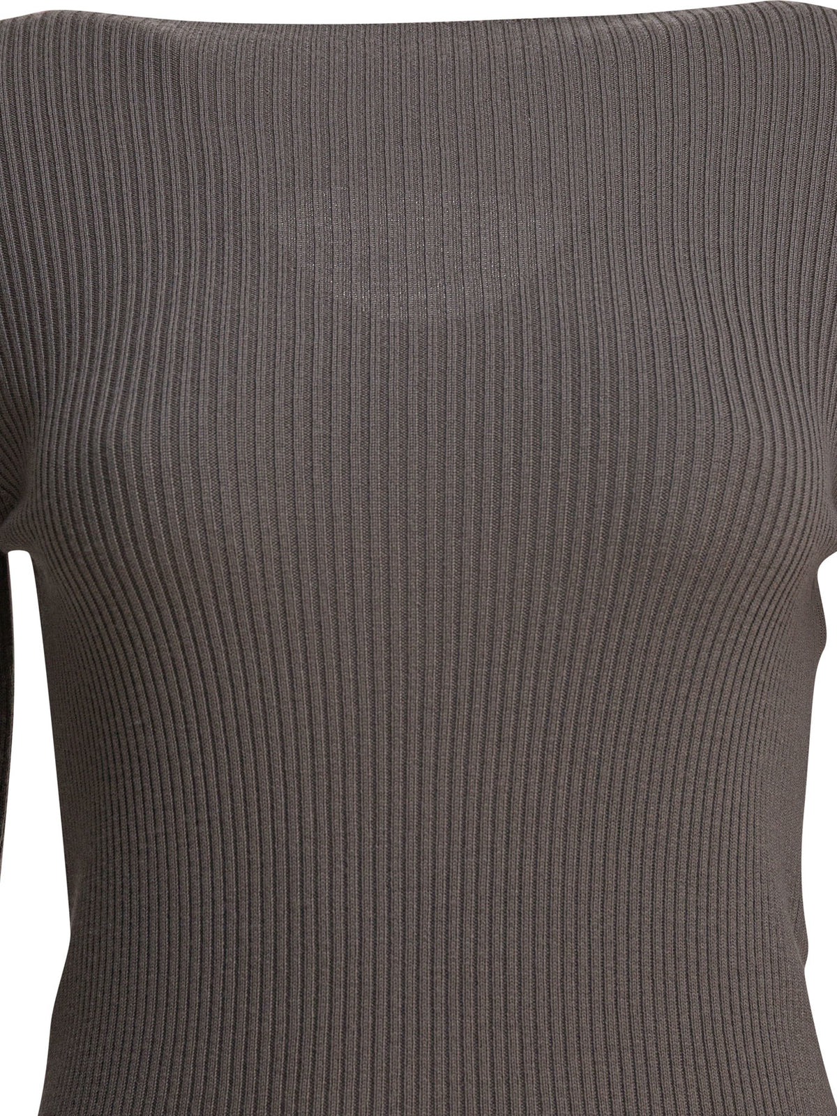 Rick Owens Ribbed sweater - Grey