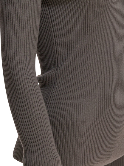 Rick Owens Ribbed sweater - Grey