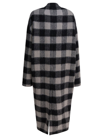 Rick Owens "Island" Long coat - Black