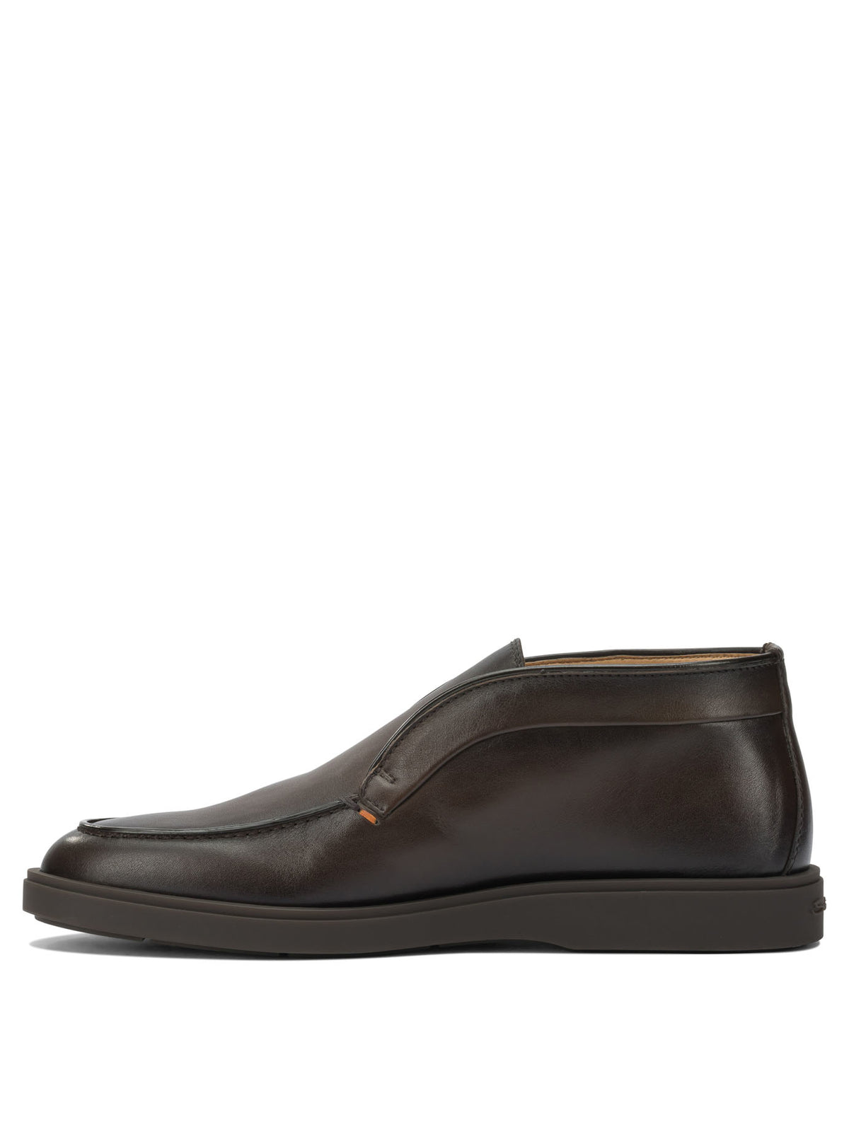 Santoni "Dragon" Loafers - Brown