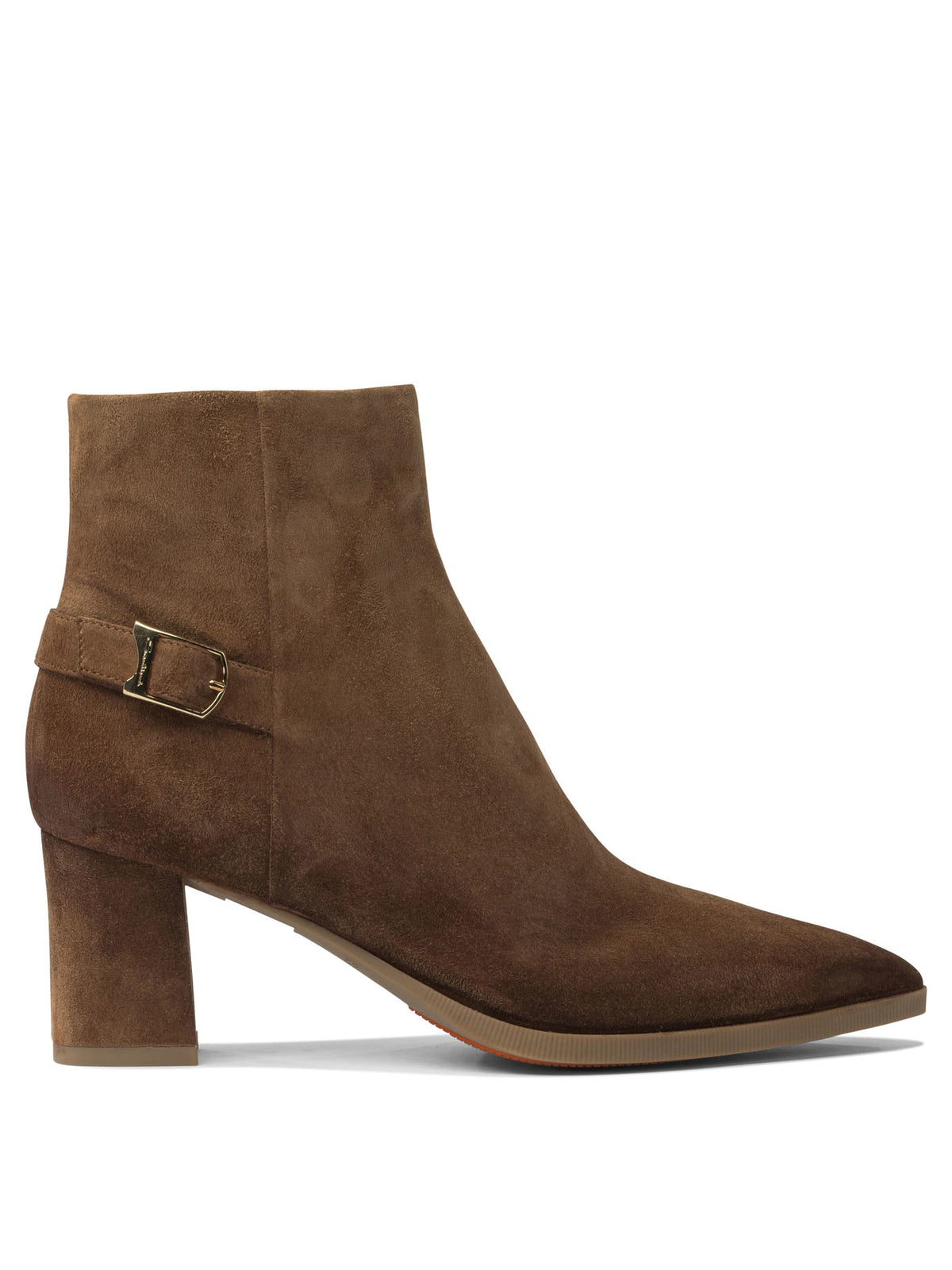 Santoni Suede ankle boots 65mm - Brown