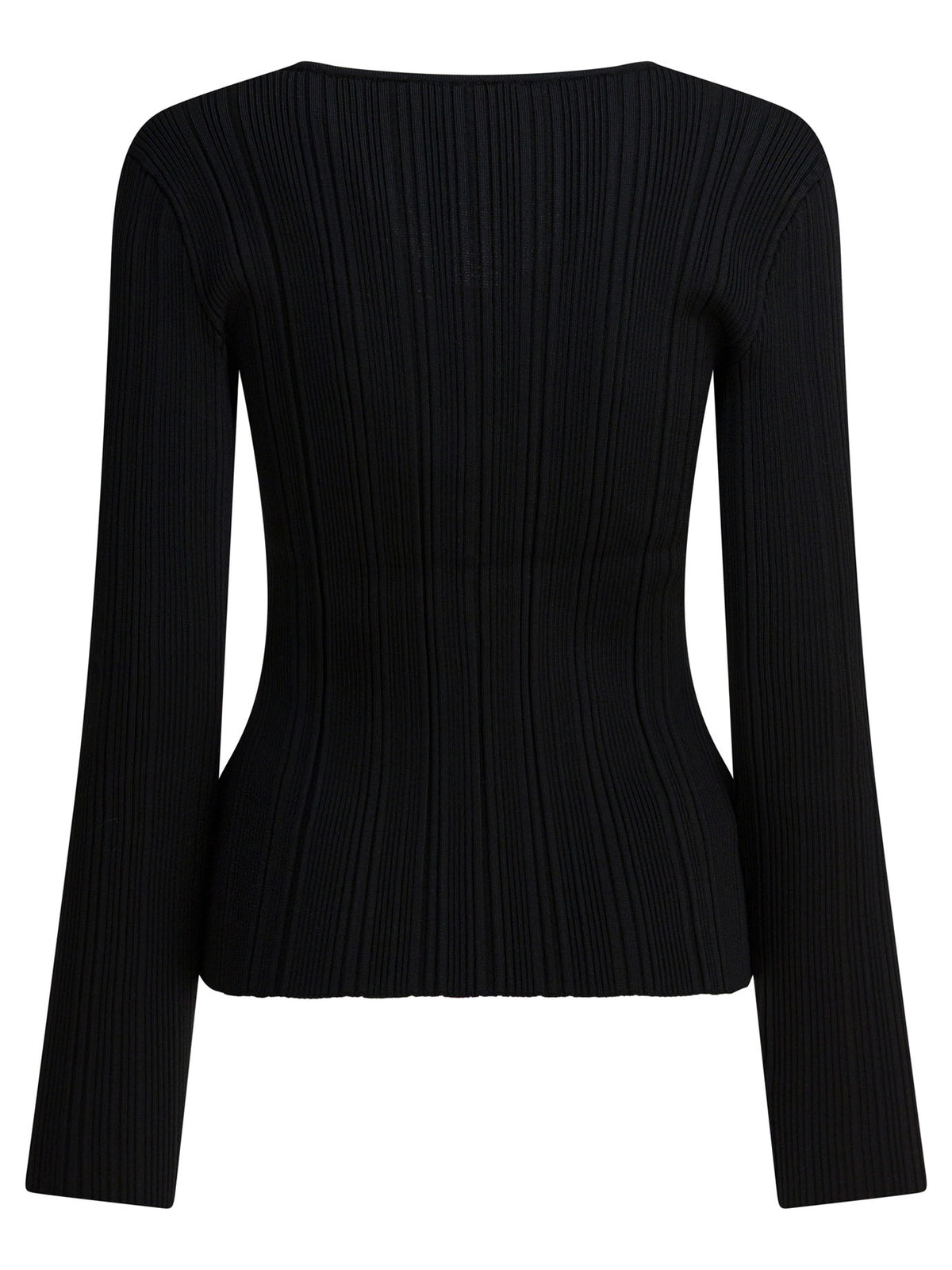 Self-Portrait Top with lace - Black