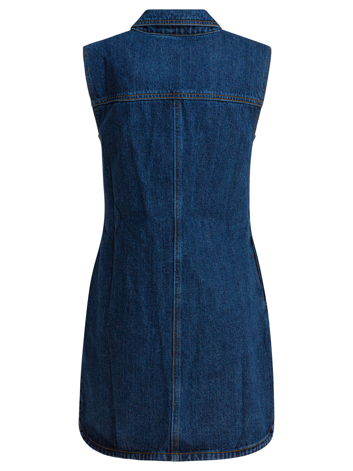 Self-Portrait Short denim dress - Blue