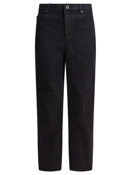 Self-Portrait Wide leg jeans - Black