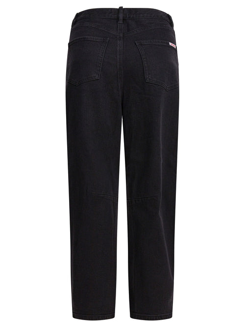 Self-Portrait Wide leg jeans - Black