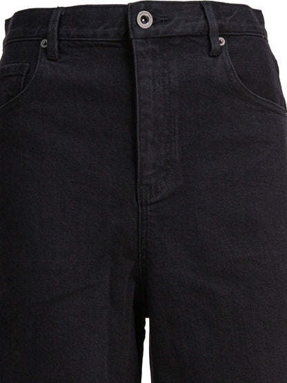 Self-Portrait Wide leg jeans - Black