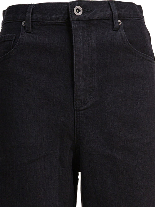 Self-Portrait Wide leg jeans - Black