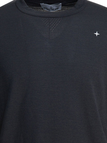 Stone Island Wool-blend crew-neck sweater - Grey