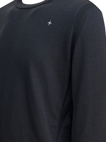 Stone Island Wool-blend crew-neck sweater - Grey