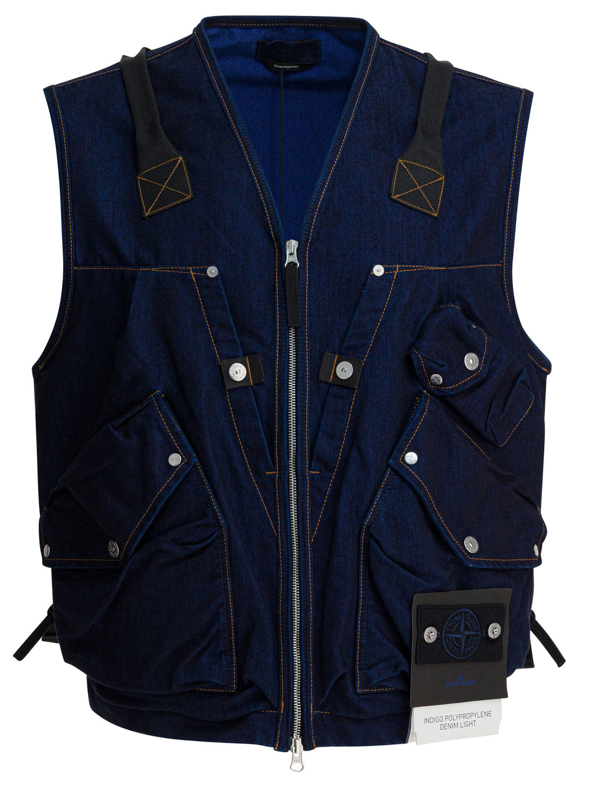 Stone Island Sleeveless utility jacket - Blue