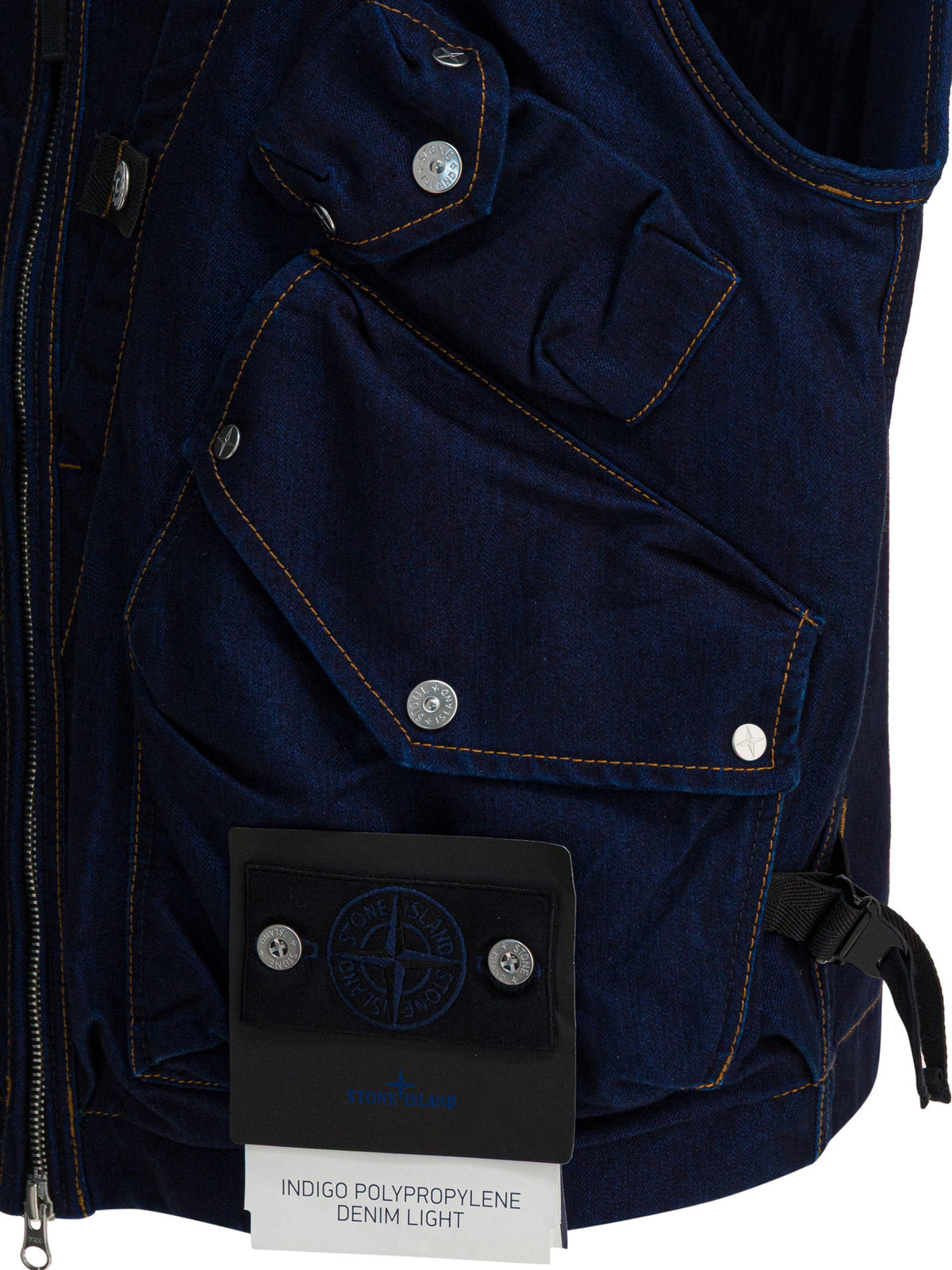 Stone Island Sleeveless utility jacket - Blue