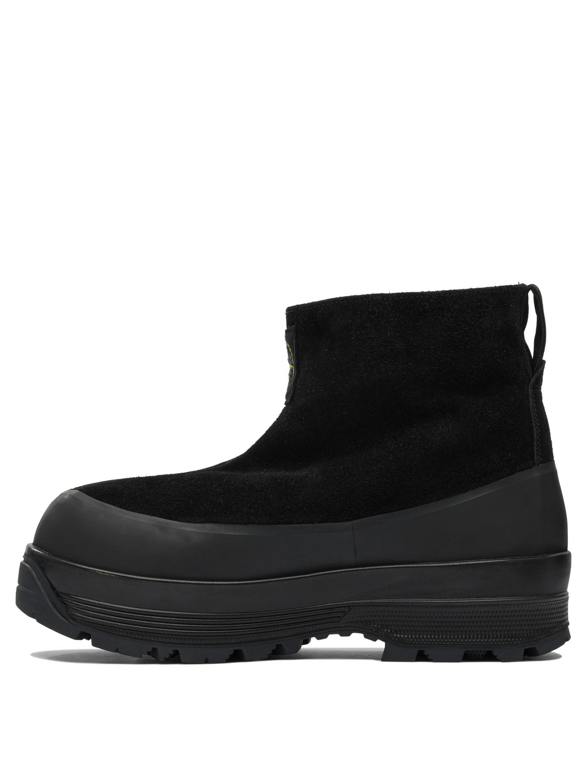 Stone Island Suede ankle boot - Black