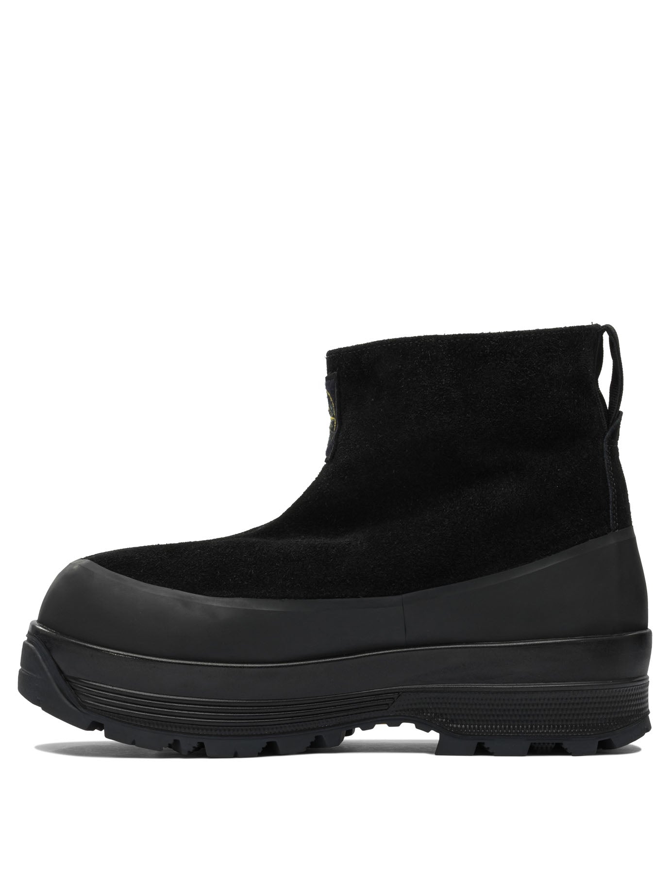 Stone Island Suede ankle boot - Black