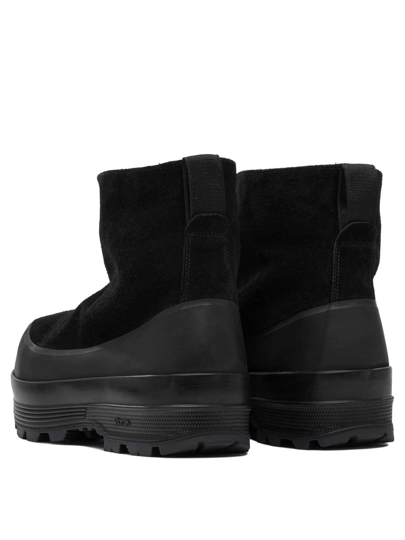 Stone Island Suede ankle boot - Black