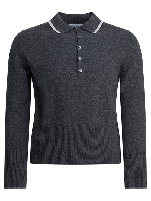 Thom Browne "Browne 65" polo shirt - Black
