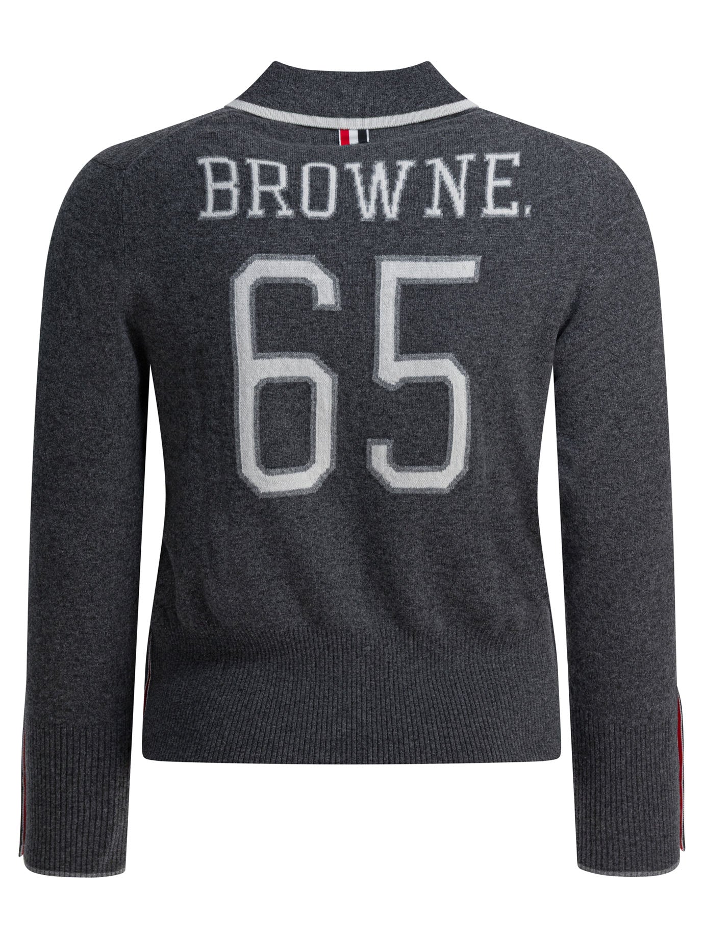 Thom Browne "Browne 65" polo shirt - Black