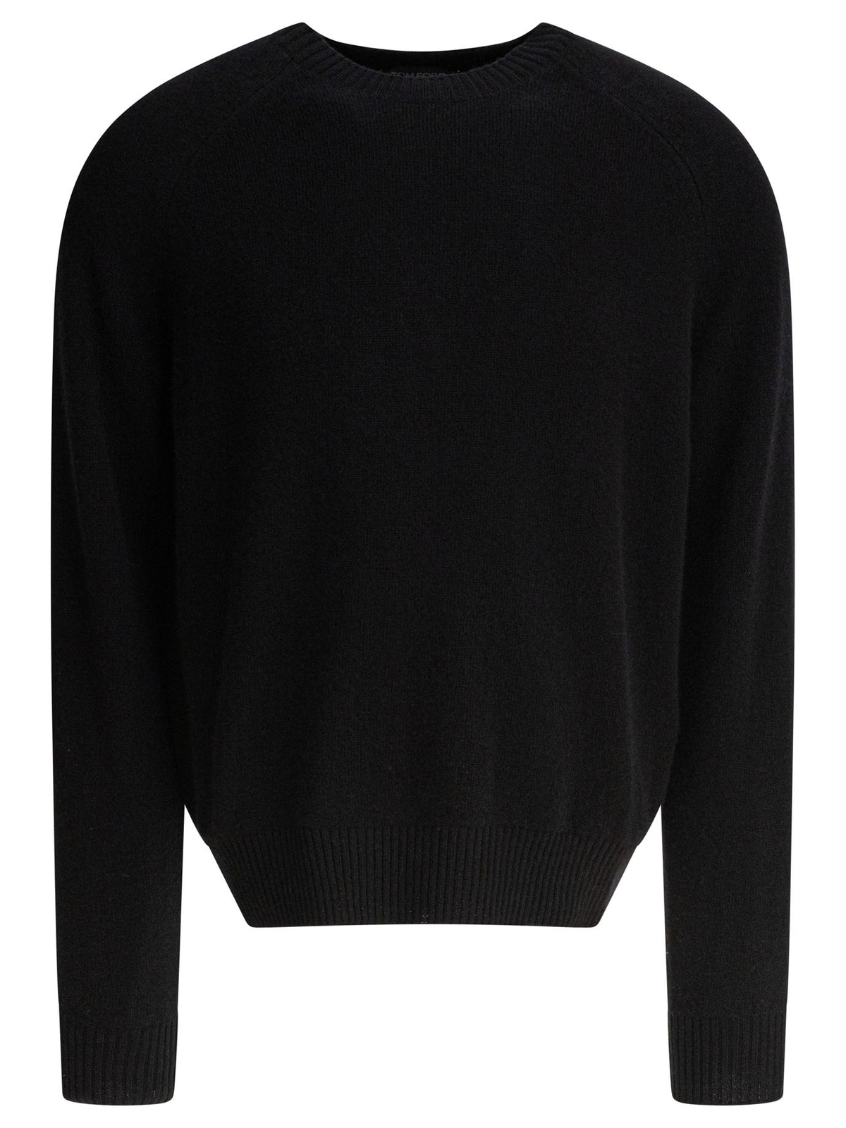 Tom Ford Wool and cashmere crewneck sweater - Black