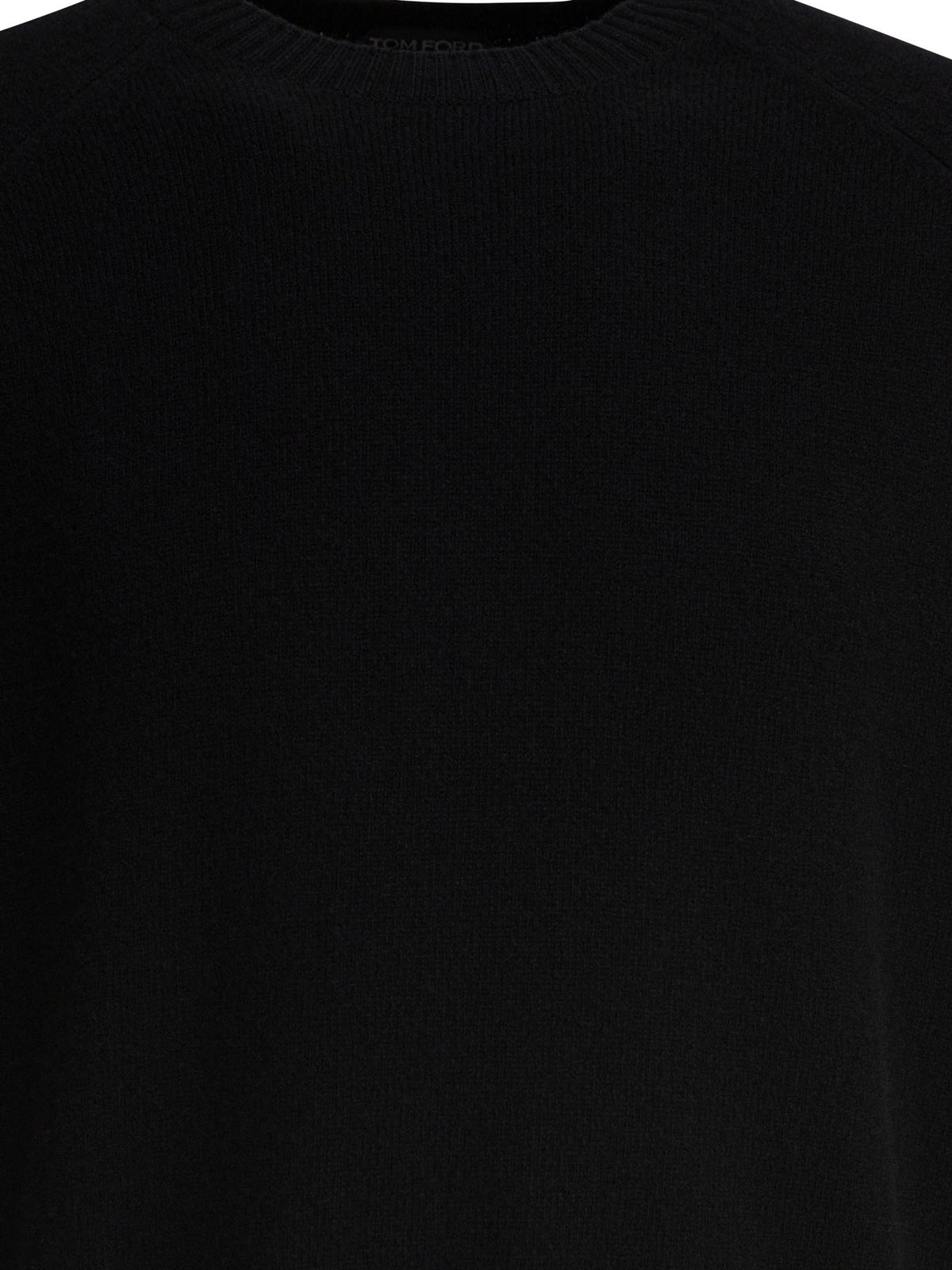 Tom Ford Wool and cashmere crewneck sweater - Black
