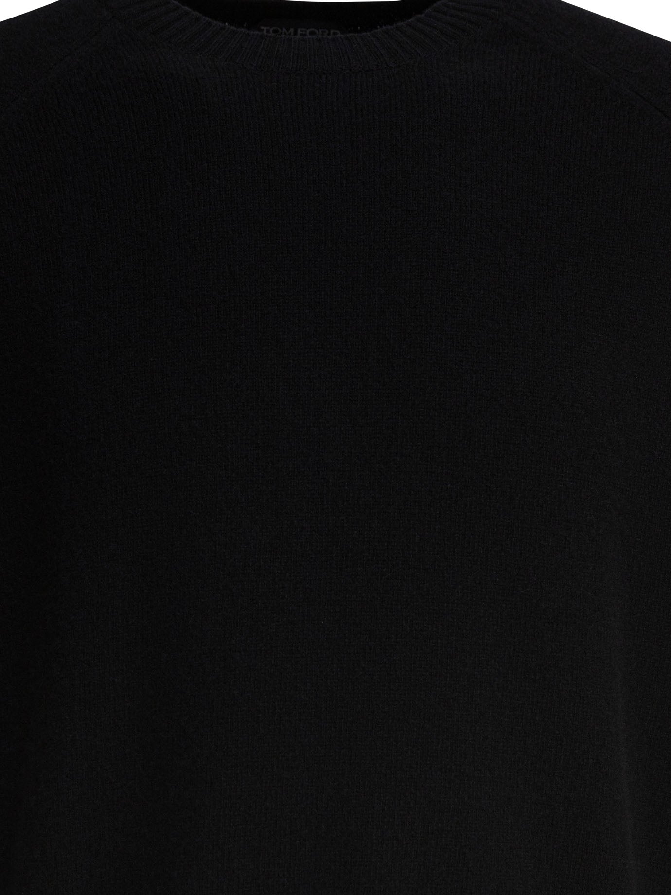 Tom Ford Wool and cashmere crewneck sweater - Black