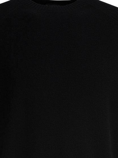 Tom Ford Wool and cashmere crewneck sweater - Black