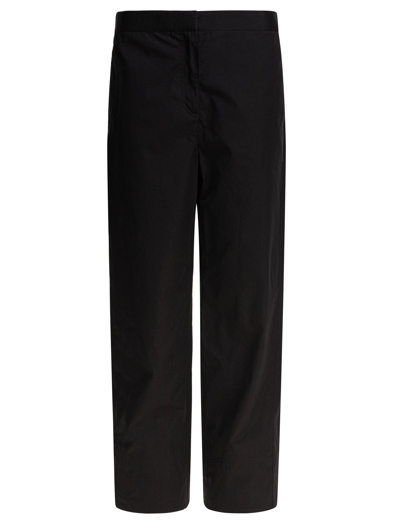 Toteme Casual cotton pants - Black