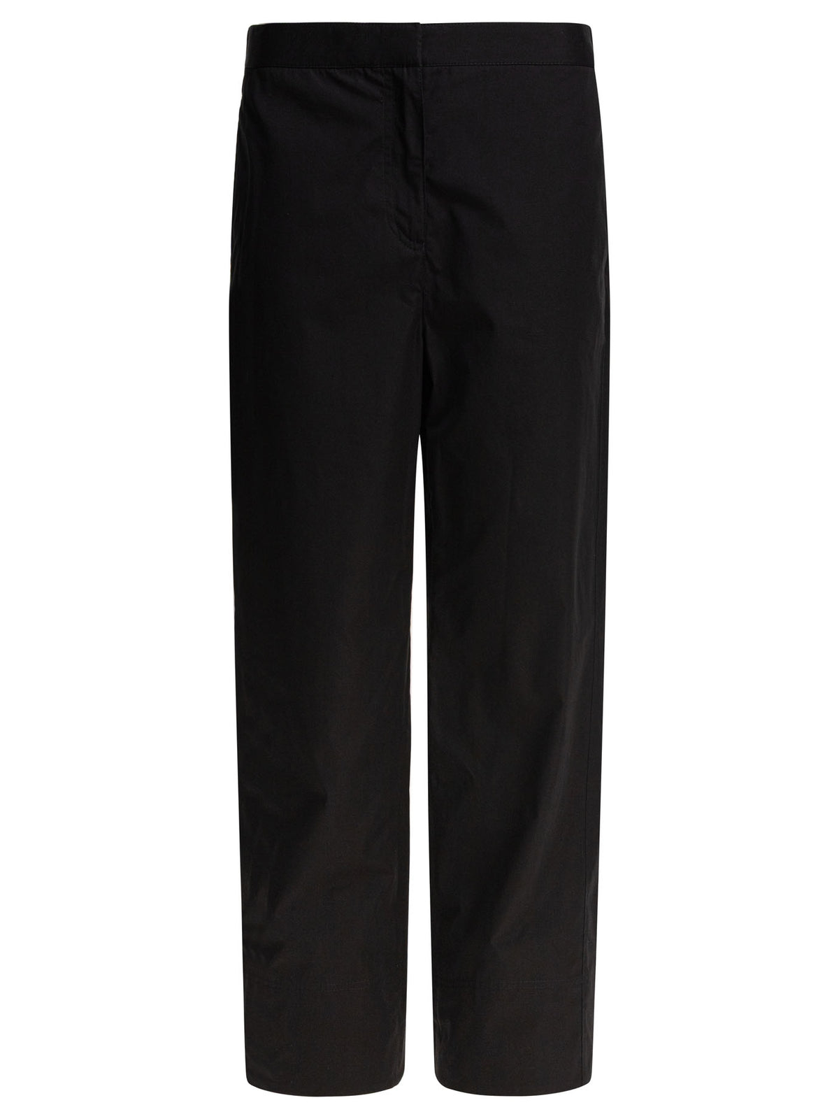 Toteme Casual cotton pants - Black