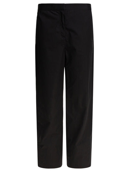 Toteme Casual cotton pants - Black