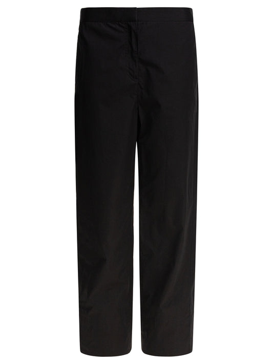 Toteme Casual cotton pants - Black